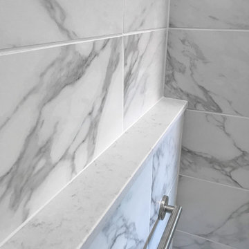 Modern Marble Master Bath