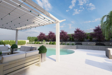 Backyard Design in Agoura Hills, CA