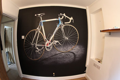 Hand Built Battaglin Bicycle Custom Wallpaper Mural