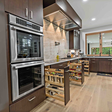 Incredibly Unique & Contemporary Ashburn Kitchen & Addition