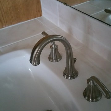 Centennial Traditional Update-new sink faucet installed