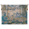 Water Lilies Les Nympheas European Tapestry Wall Hanging