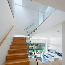 living room staircase