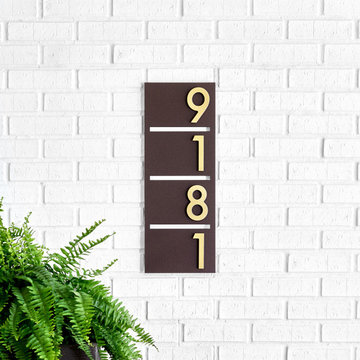 Wall Mounted Address Signs