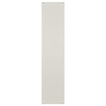 Modern Lights - Vertical Mounting Plate for 5-Inch, for 2 Numbers, Off-White - These off-white mounting plates hide the wires so that they are not visible when the illuminated numbers are mounted on the outside of your home. This mounting plate offers a vertical mounting option for your lumanumbers.