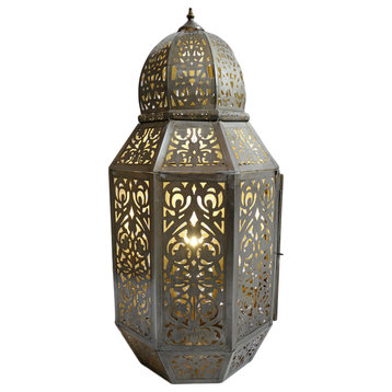 Moorish Tin Table Lantern