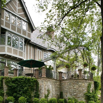 Art Nouveau Tudor Exterior