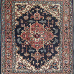 Persian Ardebil rug 4'5 X 6'3 - Area Rugs