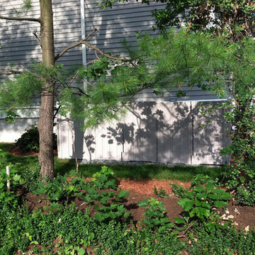 After placing Quiet Fence™ around your air conditioner to reduce noise