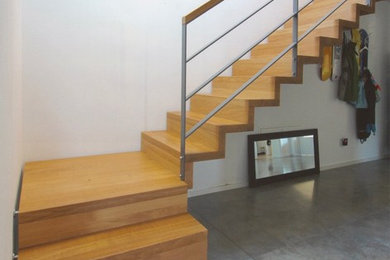Idées déco pour un escalier contemporain.