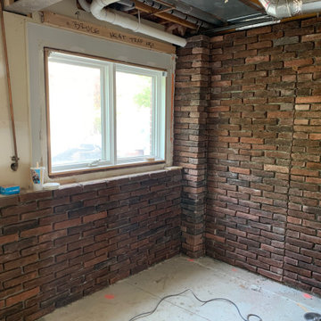 Basement with  Speak easy, Theater, Workout room and Lounge area - under constru
