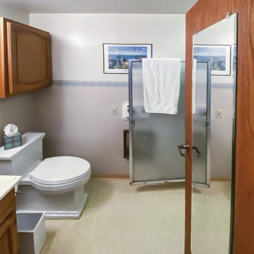 Tiny Bathroom Renovation in Carnation, WA | Bezruchuk Inc