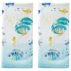 Dream Beach Shells Hand Towels - Laural Home
