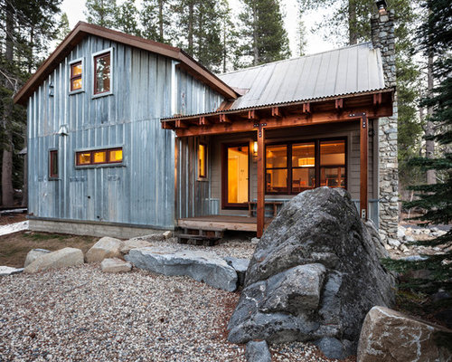 Rustikale Häuser mit Metallfassade Ideen, Design & Bilder | Houzz