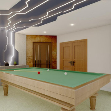 Multi-Functional Games Room Design in Nottingham