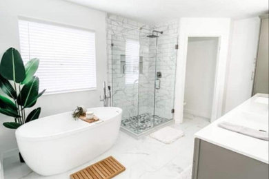 Example of a bathroom design in Other