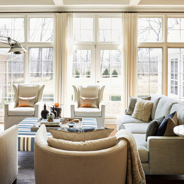 Modern Industrial Family Room