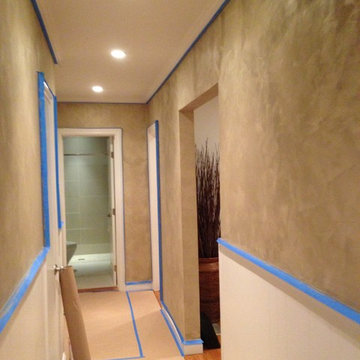 Venetian plaster and lusterstone