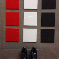 New Wall tiles - Red, Black & White - Products