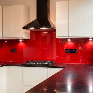 "COLOURED GLASS COLLECTION" glass kitchen splashbacks by CreoGlass
