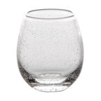 Glasses Stemless Clear Bubble Wine Glasses, Set of 4