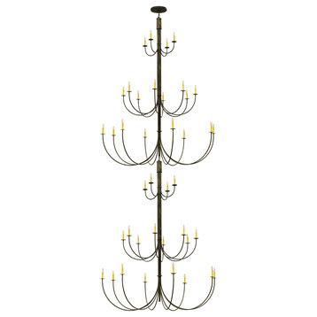78 Wide Cheal 40 Light Double Chandelier