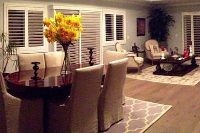 Inspiration for a timeless living room remodel in Los Angeles