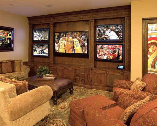 multiple tv living room