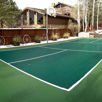 SnapSports outdoor basketball courts