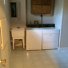 laundry room redo