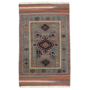Jaipur Living Clovelly Hand-Knotted Medallion Taupe/Multicolor Area Rug, 6'x9'