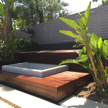 Eagle Rock- Ipe Deck & Water Feature
