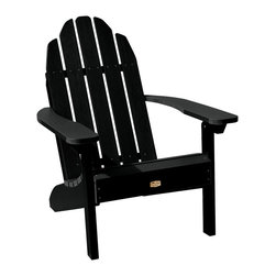 Elk Outdoors - Elk Outdoors Mountain Bluff Essential Adirondack Chair, Abyss (Black) - Adirondack Chairs