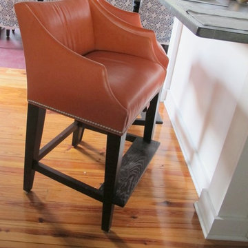 Armchair Comfort at the Breakfast Bar