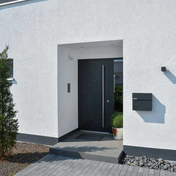 Modernes Flachdachhaus