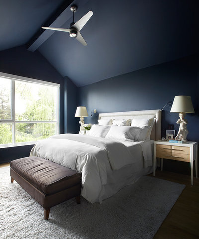 Contemporary Bedroom by Lisa Petrole Photography
