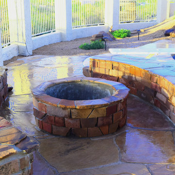 Custom Pools, Stream, Water Feature