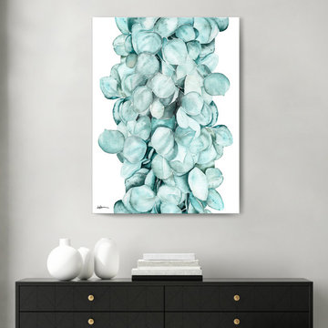'Eucalyptus Cluster' Wrapped Canvas Wall Art