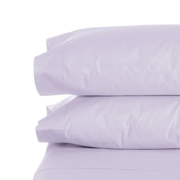 Bamboo Feel 1800 Count Soft Pillow Case Set Queen/Standard or King Set of 2, Lil