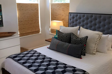 Example of a trendy bedroom design in Austin