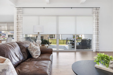 Inspiration for a living room remodel in Atlanta