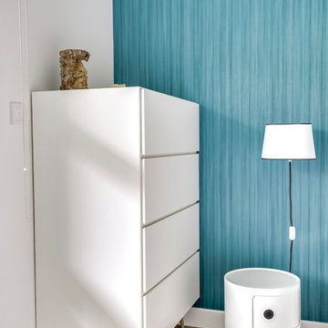 Appartement avec optimisation de l'espace et décoration