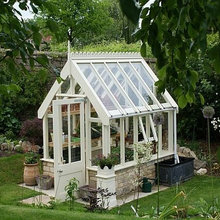 Greenhouse, Garden shed and Pergola