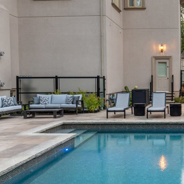 Backyard Entertaining for Separate Groups