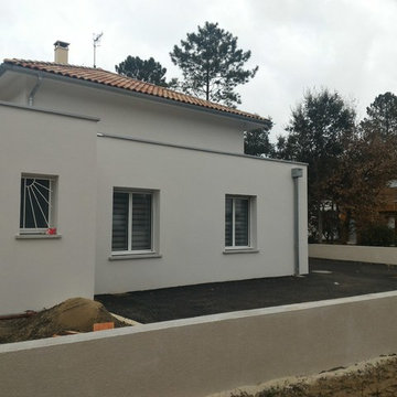 Construction d'un studio et d'une maison à Mimizan