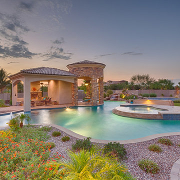 NEW Lazy River Pool and Spa in Gilbert, Arizona