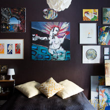 Houzz Tour: Østerbro-hjem fyldt med kunst – og galleri i stuen