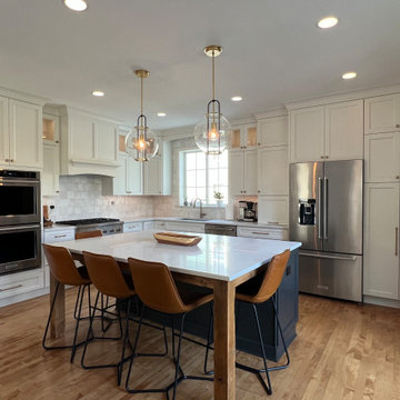 Modern Hints with Wood Accents