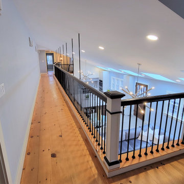 New 2nd floor catwalk open to below