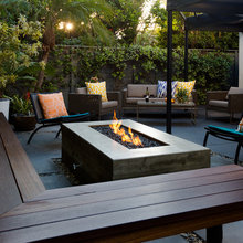 black patio brick